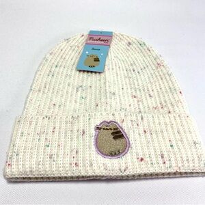 Pusheen Speckled Cream Adult Beanie